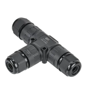 Фотография товара 'IEK Коннектор кабельный герметичный WTP-106 3 PIN IP68, UWC10-T-016-3-68'