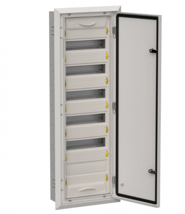 Фотография товара 'IEK TITAN 5 Корпус металлический ЩРв-72 (1х72) 1005х365х130мм IP31 серый (одна дверь) TI5-50-V-072-31-7035'