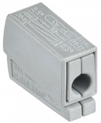 Фотография товара 'IEK UKZ50-101-100-G Клемма строит.-монтаж. СМК 224-101'