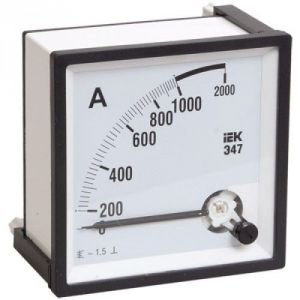 Фотография товара 'IEK Вольтметр Э47 100В IPV20-6-0100-E'