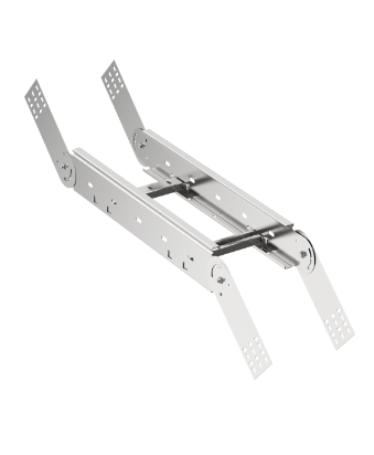 Фотография товара 'IEK Поворот вертикальный шарнирный лестничный LESTA 100х200мм CPV06-4-100-200'