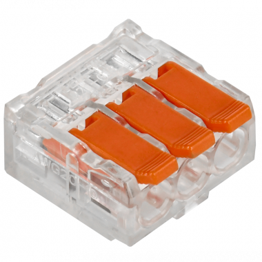 Фотография товара 'IEK UKZ40-613-050 Строительно-монтажная клемма СМК 221-613'