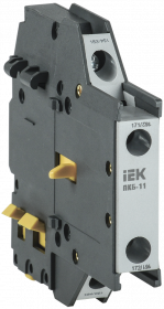 Фотография товара 'IEK Контакт боковой дополнительный ПКБ-11 1з+1р, KPK21-11'