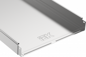 Фотография товара 'IEK Лоток крашенный неперфорированный 80х400х3000, CLNK10-080-400-3'