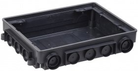 Фотография товара 'IEK Коробка напольная ONFLOOR 12 модулей, KNU-12-PA-9011'