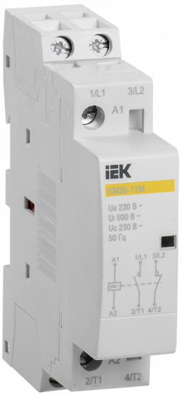 Фотография товара 'IEK Контактор модульный КМ20-11М AC, MKK11-20-11'