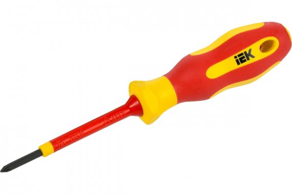 Фотография товара 'IEK A2L5-SC30-T2-PH-00-060 ARMA2L 5 Отвертка диэлектрическая PH0х60 Т2'