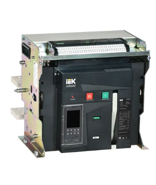 Фотография товара 'IEK ARMAT Воздушный автоматический выключатель стационарного исполнения 3P F 85кА AR-ACB-3FF-085-3200A-TDCF'