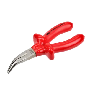 Фотография товара 'IEK ARMA2L 3 Тонкогубцы изогнутые диэлектрические 160мм K2 A2L3-BN20-K2-160'