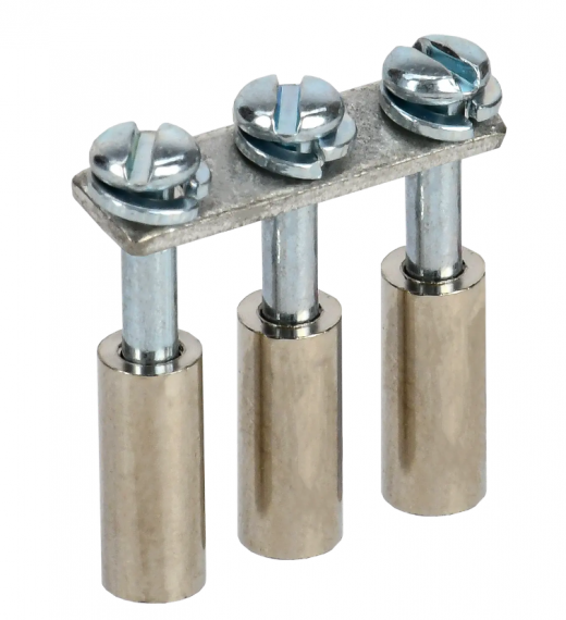 Фотография товара 'IEK Перемычка в сборе для колодки клеммной CTS 6мм2 3PIN YCT10-00-K03-006-A-3P'