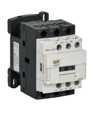 Фотография товара 'IEK ARMAT Контактор КМИ-А-10612 LC1D 6А 230В/АС3 1НО/1НЗ AR-ACC-11-006-230-11'