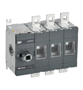 Фотография товара 'IEK KARAT Выключатель-разъединитель ВРК без рукоятки управления 3P 315А KA-VR10-3-0315'