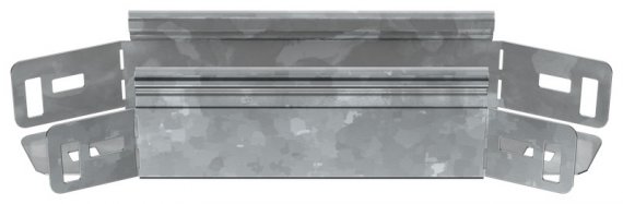 Фотография товара 'IEK ES5-PG-45-050-050-08-HDZ ESCA 5 Поворот 45град 50х50-0,8 HDZ'