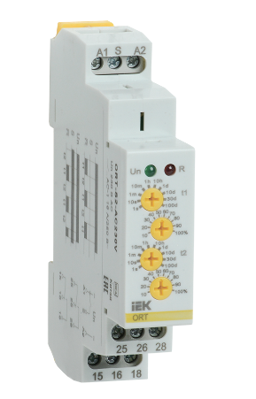 Фотография товара 'IEK Реле циклическое ORT 2 контакта 230В AС ORT-S2-AC230V'