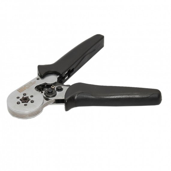 Фотография товара 'IEK Клещи обжимные КО-08Е 0,5-6,0 мм2 (шестигранник) TKL10-D6'