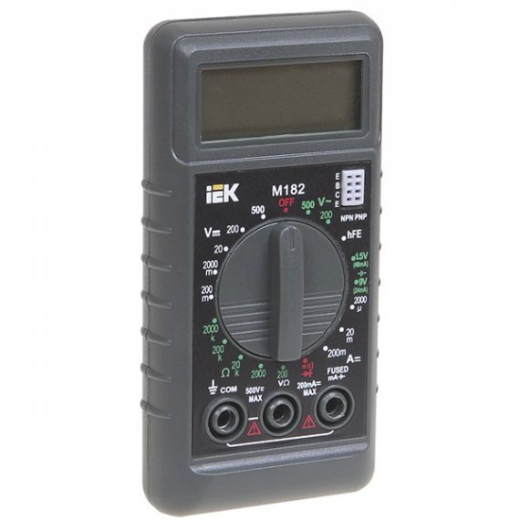 Фотография товара 'IEK Мультиметр цифровой Professional MY64 TMD-5S-064'