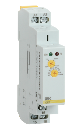 Фотография товара 'IEK Реле задержки выключения при снятии питания ORT 12-240В AC/DC ORT-D-ACDC12-240V'