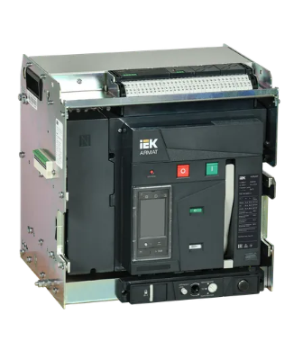 Фотография товара 'IEK ARMAT Воздушный автоматический выключатель выдвижного исполнения 4P типоразмер B 85кА AR-ACB-4VB-085-2000A-TTCF'