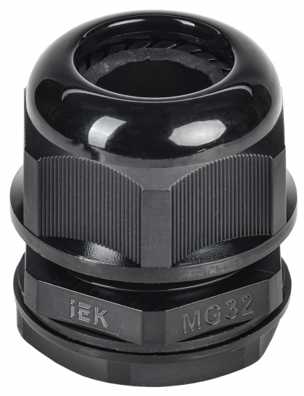 Фотография товара 'IEK YSA20-21-32-68-K02 Сальник MG 32 диаметр проводника 18-25мм IP68'
