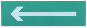 Фотография товара 'IEK Сменное табло "Стрелка налево", LPC10-02-30-10-NAL'