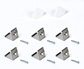 Фотография товара 'IEK Набор для монтажа накладного треугольного профиля для светодиодной ленты 1919, LSADD1919-SET2-N3-04'