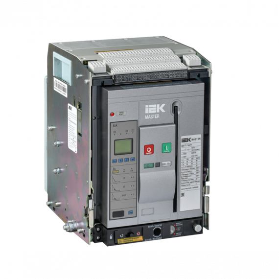 Фотография товара 'IEK MI-ACB10-3WA-065-1600-ACF Возд. авт. вык. AC ВА77 W3P A 65кА 1600А EA акс. MASTER'