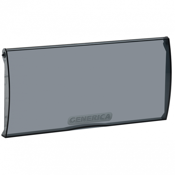 Фотография товара 'IEK MKP10D-DV-12-K08-G Дверца для корпуса пластикового ЩРН(В)-П-12(24)'