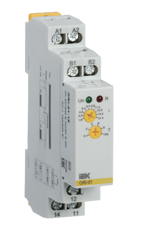 Фотография товара 'IEK Реле контроля тока ORI 1,6-16А 24-240В AC/24В DC ORI-01-16'