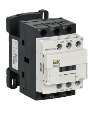 Фотография товара 'IEK ARMAT Контактор КМИ-А-11212 LC1D 12А 110В/АС3 1НО/1НЗ AR-ACC-11-012-110-11'