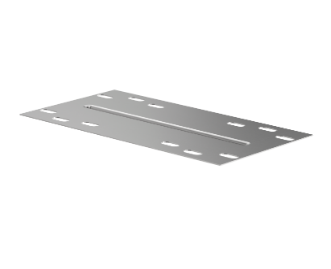 Фотография товара 'IEK Накладка на основание лотка 200мм CLP1S-PSOL-200'