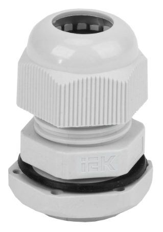 Фотография товара 'IEK Сальник PG 11 диаметр проводника 7-9мм IP54 20шт (СТ) YSA20-10-11-54-K41-C'