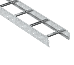 Фотография товара 'IEK Лоток лестничный LESTA 100х200х6000-1,5 HDZ CLM40-100-200-6-150-HDZ'