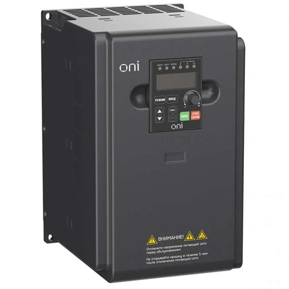 Фотография товара 'IEK A150-33-75NT ПЧ A150 380В 3Ф 7,5кВт 17А встр. торм ONI'