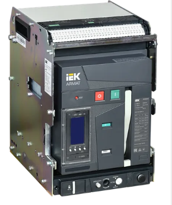 Фотография товара 'IEK ARMAT Воздушный автоматический выключатель выдвижного исполнения 3P типоразмер B 85кА 2000А AR-ACB-3VB-085-2000A-TTCF'