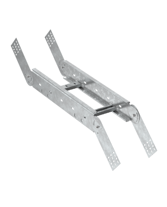 Фотография товара 'IEK Поворот вертикальный шарнирный лестничный LESTA 55х500мм HDZ CPV06-4-55-500-HDZ'