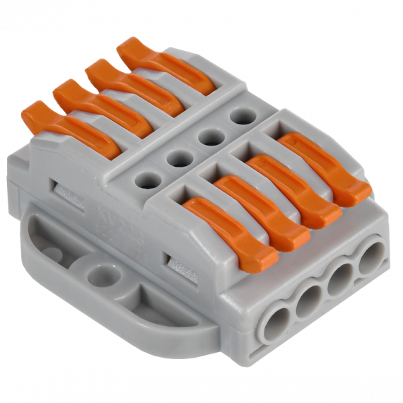 Фотография товара 'IEK UKZ20-4144P-050 Строительно-монтажная клемма СМК 222-4144P'