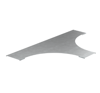 Фотография товара 'IEK Крышка разветвителя лестничного LESTA Т-образного основание 500мм R600 HDZ CRT05D-4-500-10-HDZ'