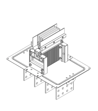 Фотография товара 'IEK LINEBAR Секция фланцевая прямая Тип1 5000А Al 3L+N+PER IP55 транспортировочная LB-5000A4-35-F-F1'