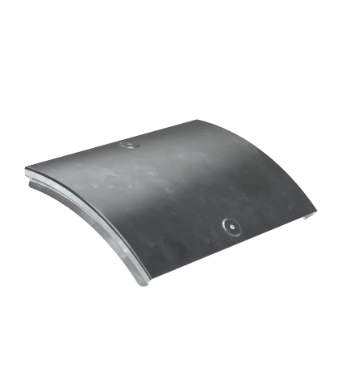 Фотография товара 'IEK Крышка поворота плавного 45град вертикального внешнего (тип В20) ESCA 200мм HDZ CPV41D-0-45-200-08-HDZ'