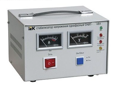 Фотография товара 'IEK Стабилизатор напряжения СНИ1-30 кВА однофазный IVS10-1-30000'
