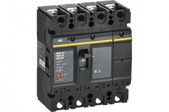 Фотография товара 'IEK KAM-VN30-4-0250 KARAT MASTER Выкл-разъед. ВН88-35 4P 250А'