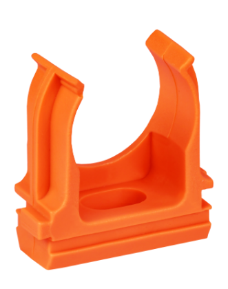 Фотография товара 'IEK ELASTA Держатель с защелкой CF25 оранжевый ET-TA00D-CF-025-K09-010'