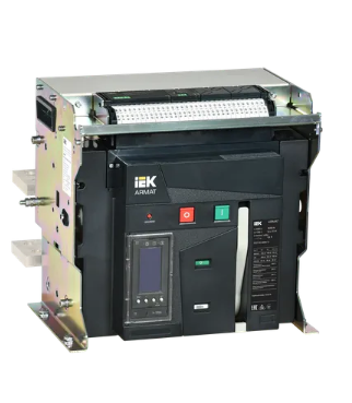 Фотография товара 'IEK ARMAT Воздушный автоматический выключатель стационарного исполнения 3P типоразмер E 100кА AR-ACB-3FE-100-3200A-TYCF'