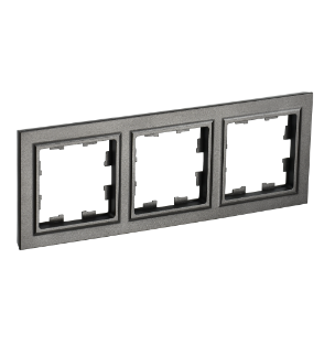 Фотография товара 'IEK BRITE Рамка 3-местная РУ-3-БрТБ темная бронза BR-M32-K45'