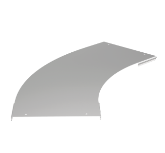 Фотография товара 'IEK Крышка поворота лестничного LESTA 45град основание 300мм R600 CPG05D-4-45-300-10'