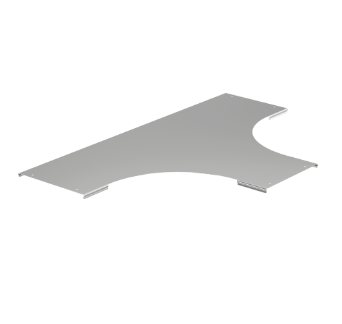 Фотография товара 'IEK Крышка разветвителя лестничного LESTA Т-образного основание 600мм R300 CRT04D-4-600-10'