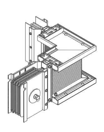 Фотография товара 'IEK LINEBAR Секция угловая левая 1000А Al 3L+N+PER некрашеная IP55 транспортировочная LB-1000A4-25-F-LL'