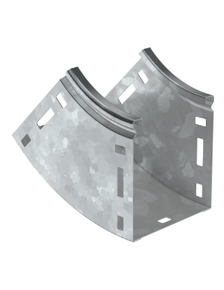 Фотография товара 'IEK ESCA Поворот плавный 45град тип В10 100х150мм HDZ CPV51-0-45-100-150-HDZ'