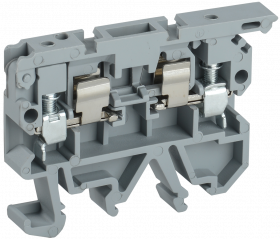 Фотография товара 'IEK Клемма винтовая КВИ-4-П с держателем предохранителя 5х20, YZN30-004F-K02'