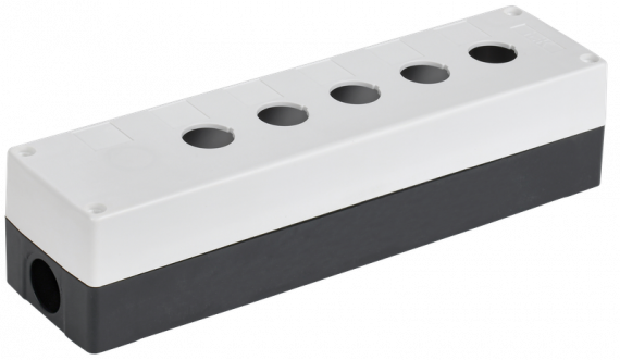 Фотография товара 'IEK BKP10-6-K01-R Корпус КП105(6)-Р для кнопок 5(6) мест'